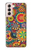 Samsung Galaxy S21 5G Hard Case Colorful Pattern