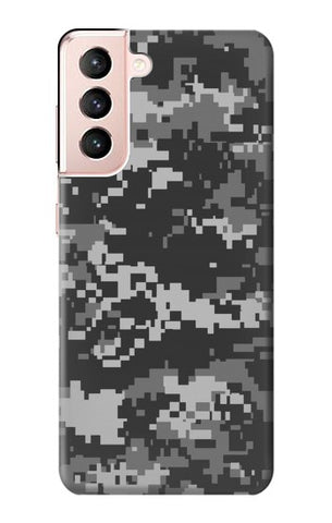 Samsung Galaxy S21 5G Hard Case Urban Black Camouflage