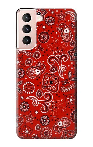 Samsung Galaxy S21 5G Hard Case Red Bandana