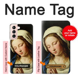 Samsung Galaxy S21 5G Hard Case Virgin Mary Prayer with custom name