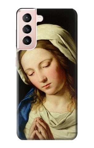Samsung Galaxy S21 5G Hard Case Virgin Mary Prayer