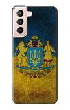 Samsung Galaxy S21 5G Hard Case Ukraine Vintage Flag