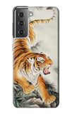 Samsung Galaxy S21+ 5G Hard Case Chinese Tiger Tattoo Painting