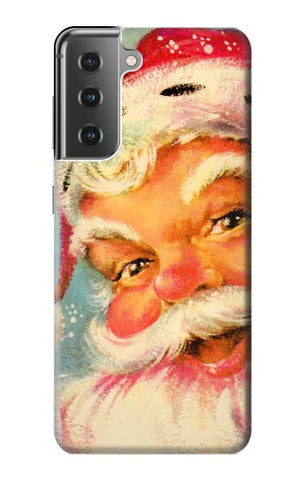 Samsung Galaxy S21+ 5G Hard Case Christmas Vintage Santa