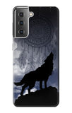 Samsung Galaxy S21+ 5G Hard Case Dream Catcher Wolf Howling