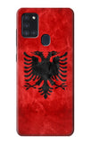 Samsung Galaxy A21s Hard Case Albania Red Flag