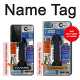 Samsung Galaxy S21 Ultra 5G Hard Case Payphone with custom name