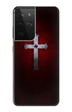 Samsung Galaxy S21 Ultra 5G Hard Case Christian Cross