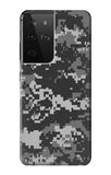 Samsung Galaxy S21 Ultra 5G Hard Case Urban Black Camouflage