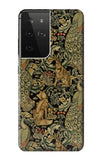 Samsung Galaxy S21 Ultra 5G Hard Case William Morris Forest Velvet
