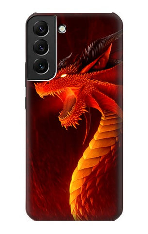  Moto G8 Power Hard Case Red Dragon