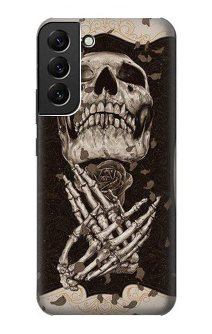  Moto G8 Power Hard Case Skull Rose