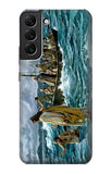  Moto G8 Power Hard Case Jesus Walk on The Sea