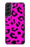  Moto G8 Power Hard Case Pink Leopard Pattern