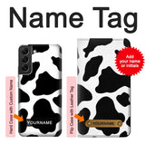  Moto G8 Power Hard Case Seamless Cow Pattern with custom name