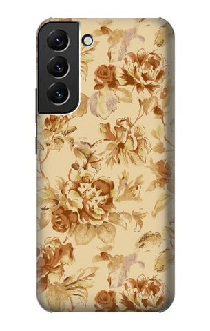 Samsung Galaxy S22+ 5G Hard Case Flower Floral Vintage Pattern