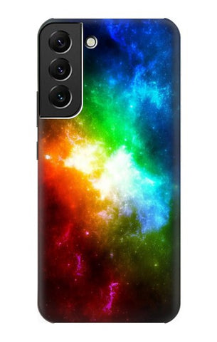 Samsung Galaxy S22+ 5G Hard Case Colorful Rainbow Space Galaxy