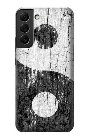 Samsung Galaxy S22+ 5G Hard Case Yin Yang Wood