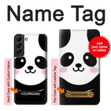  Moto G8 Power Hard Case Cute Panda Cartoon with custom name