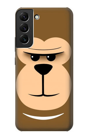 Samsung Galaxy S22+ 5G Hard Case Cute Monkey Cartoon Face