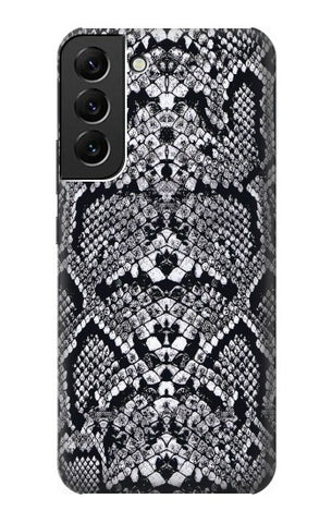 Samsung Galaxy S22+ 5G Hard Case White Rattle Snake Skin