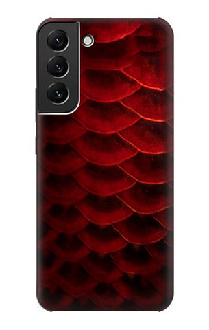 Samsung Galaxy S22+ 5G Hard Case Red Arowana Fish Scale
