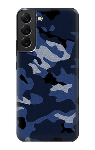 Samsung Galaxy S22+ 5G Hard Case Navy Blue Camouflage