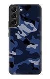  Moto G8 Power Hard Case Navy Blue Camouflage