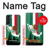  Moto G8 Power Hard Case Mexico Football Flag with custom name