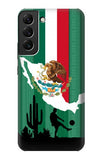  Moto G8 Power Hard Case Mexico Football Flag