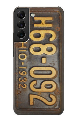  Moto G8 Power Hard Case Vintage Car License Plate