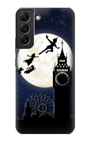  Moto G8 Power Hard Case Peter Pan Fly Fullmoon Night