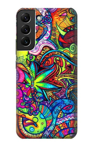 Samsung Galaxy S22+ 5G Hard Case Colorful Art Pattern