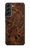  Moto G8 Power Hard Case Fish Tattoo Leather Graphic Print