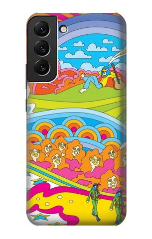 Samsung Galaxy S22+ 5G Hard Case Hippie Art