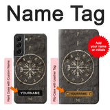  Moto G8 Power Hard Case Norse Ancient Viking Symbol with custom name