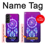  Moto G8 Power Hard Case Cute Galaxy Dream Catcher with custom name