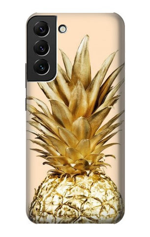  Moto G8 Power Hard Case Gold Pineapple