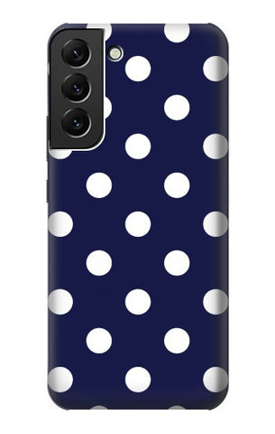 Samsung Galaxy S22+ 5G Hard Case Blue Polka Dot