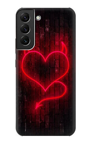Samsung Galaxy S22+ 5G Hard Case Devil Heart
