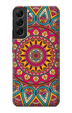 Samsung Galaxy S22+ 5G Hard Case Hippie Art Pattern