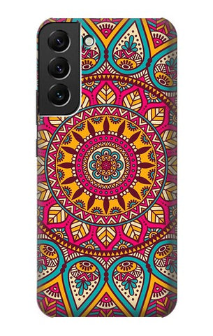Samsung Galaxy S22+ 5G Hard Case Hippie Art Pattern