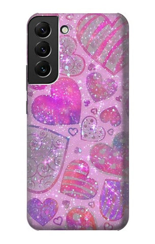  Moto G8 Power Hard Case Pink Love Heart