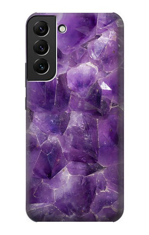  Moto G8 Power Hard Case Purple Quartz Amethyst Graphic Printed