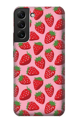 Samsung Galaxy S22+ 5G Hard Case Strawberry Pattern