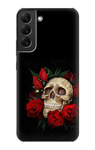  Moto G8 Power Hard Case Dark Gothic Goth Skull Roses