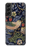  Moto G8 Power Hard Case William Morris Strawberry Thief Fabric