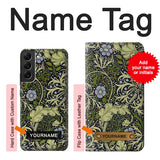  Moto G8 Power Hard Case William Morris with custom name