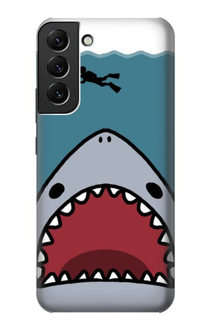  Moto G8 Power Hard Case Cartoon Shark Sea Diving