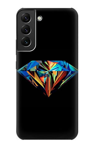 Samsung Galaxy S22+ 5G Hard Case Abstract Colorful Diamond
